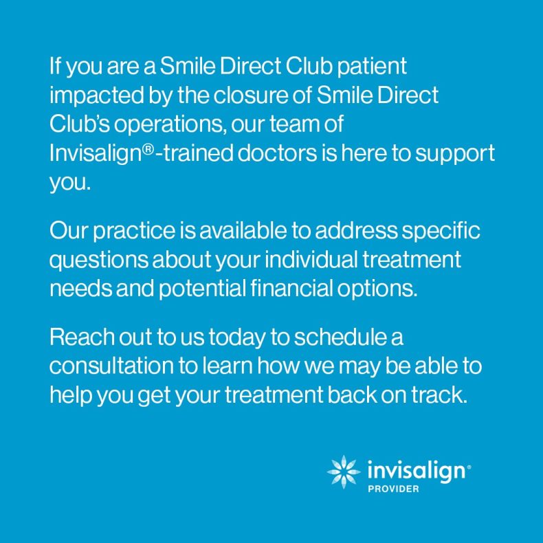 Smile Direct Club Assistance announcement